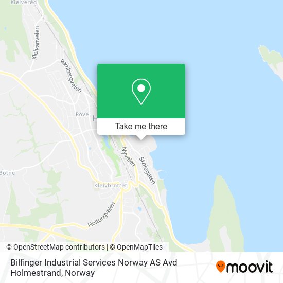 Bilfinger Industrial Services Norway AS Avd Holmestrand map