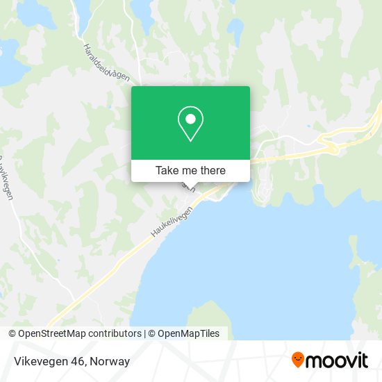 Vikevegen 46 map