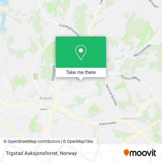 Trgstad Auksjonsforret map