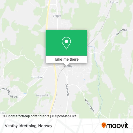 Vestby Idrettslag map