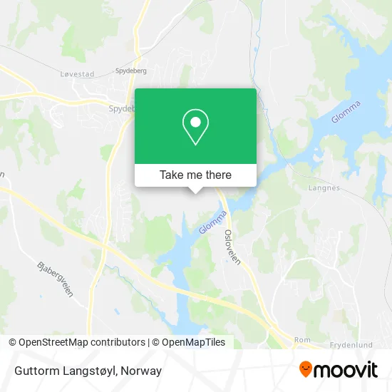 Guttorm Langstøyl map