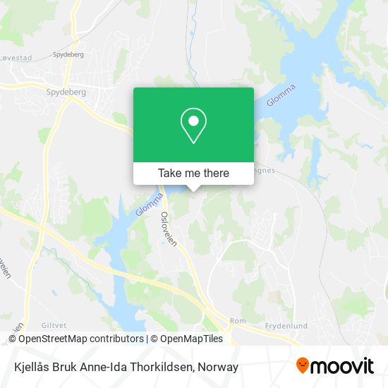 Kjellås Bruk Anne-Ida Thorkildsen map