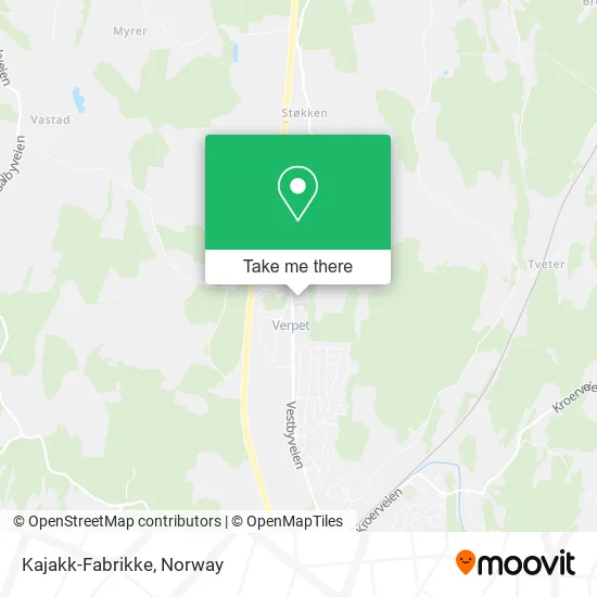 Kajakk-Fabrikke map