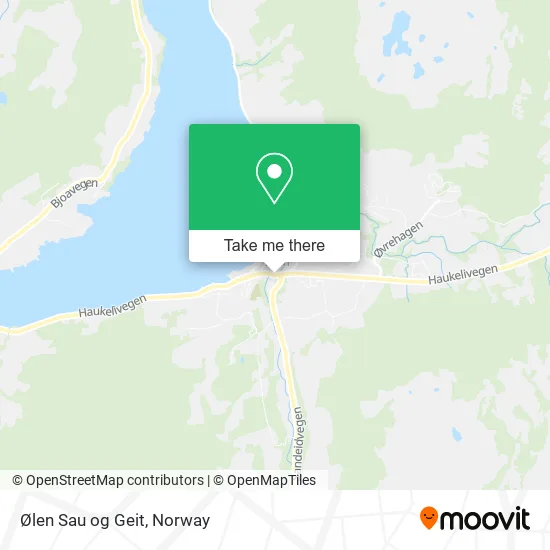 Ølen Sau og Geit map