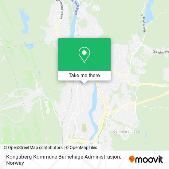 Kongsberg Kommune Barnehage Administrasjon map