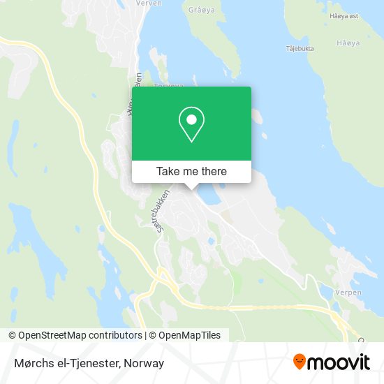 Mørchs el-Tjenester map