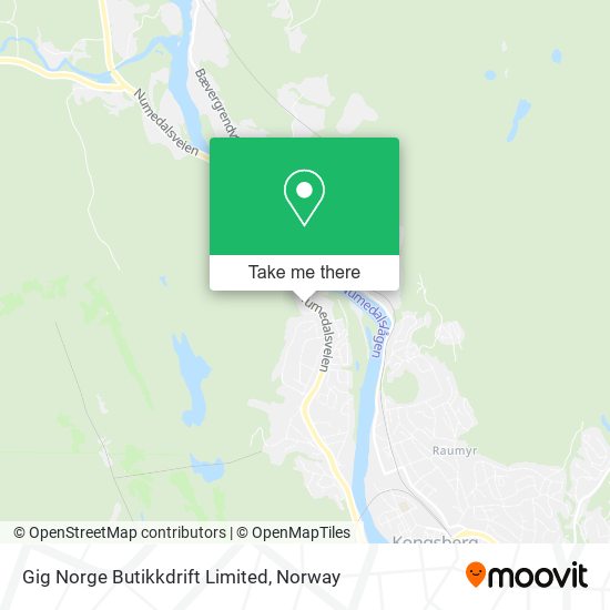 Gig Norge Butikkdrift Limited map