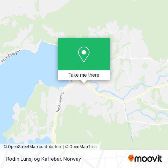 Rodin Lunsj og Kaffebar map