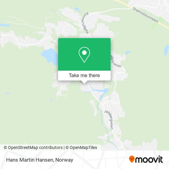 Hans Martin Hansen map