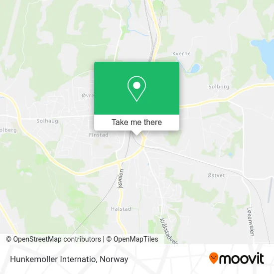 Hunkemoller Internatio map