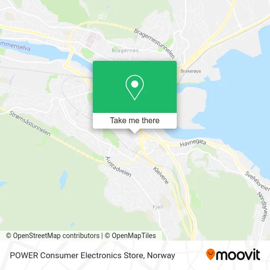 POWER Consumer Electronics Store map