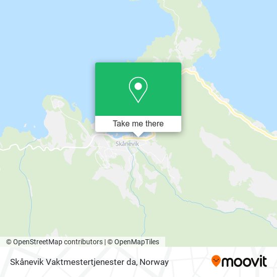 Skånevik Vaktmestertjenester da map