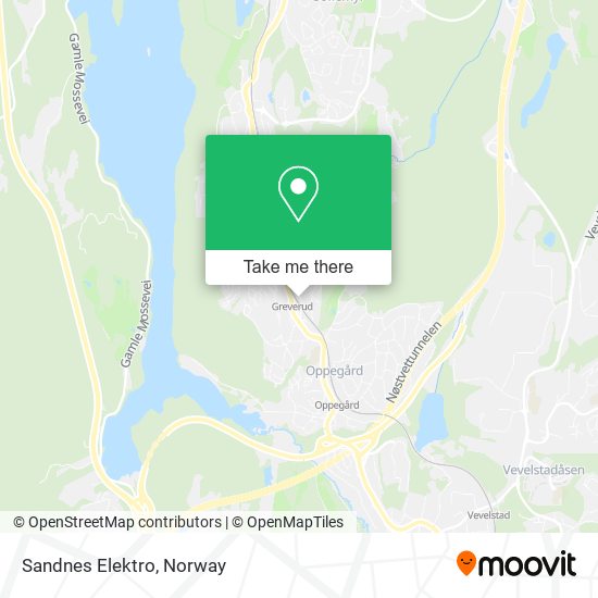 Sandnes Elektro map