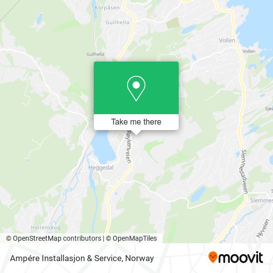 Ampére Installasjon & Service map