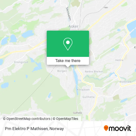 Pm Elektro P Mathisen map