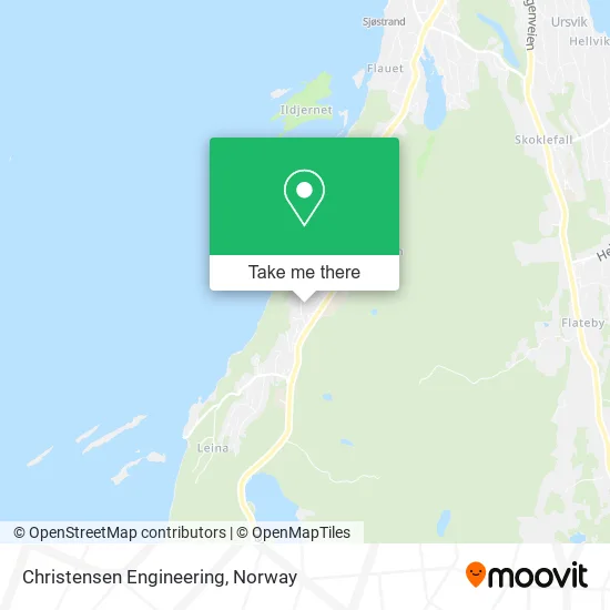 Christensen Engineering map