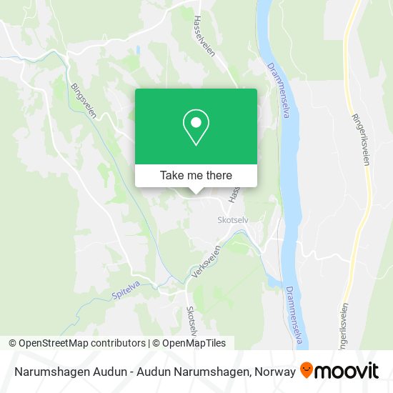 Narumshagen Audun - Audun Narumshagen map