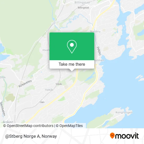 @Stberg Norge A map