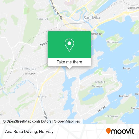 Ana Rosa Døving map