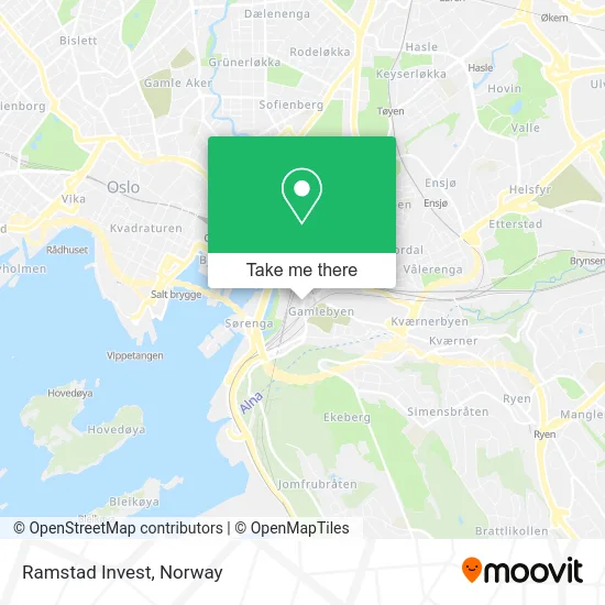 Ramstad Invest map