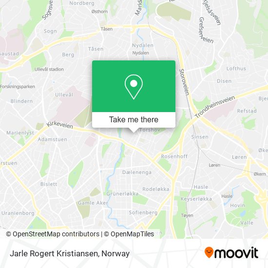 Jarle Rogert Kristiansen map