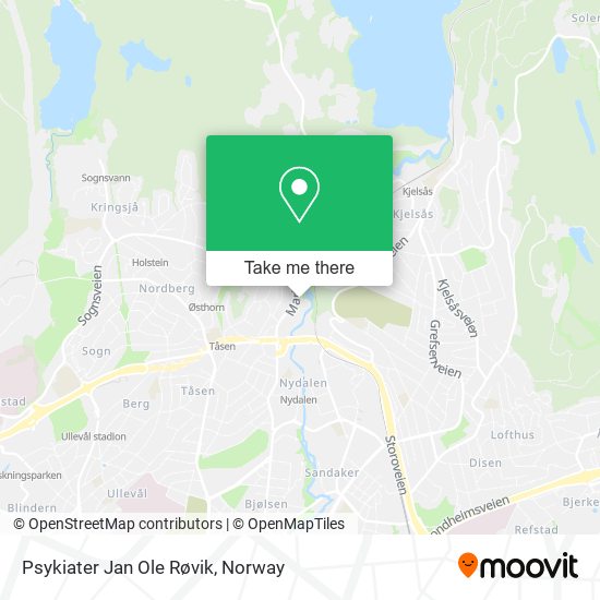 Psykiater Jan Ole Røvik map