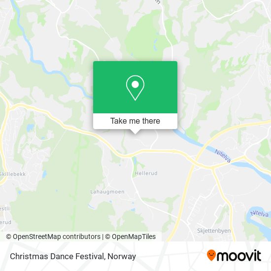 Christmas Dance Festival map