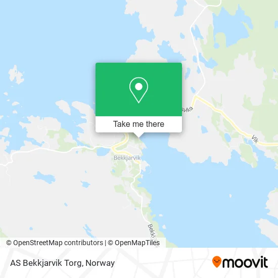 AS Bekkjarvik Torg map