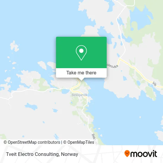 Tveit Electro Consulting map