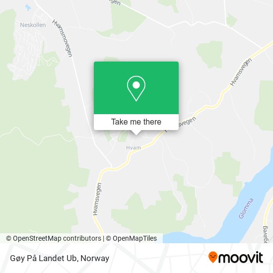 Gøy På Landet Ub map