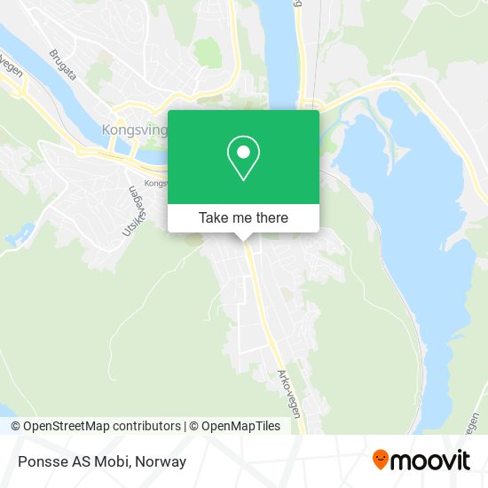 Ponsse AS Mobi map