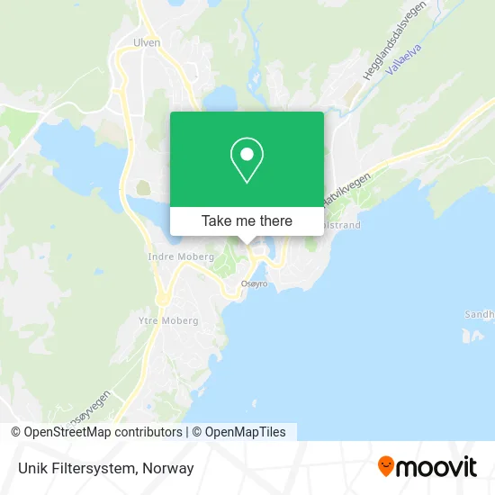 Unik Filtersystem map