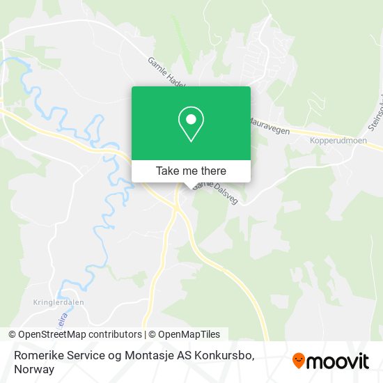 Romerike Service og Montasje AS Konkursbo map