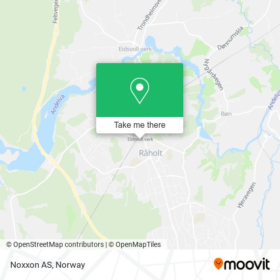 Noxxon AS map
