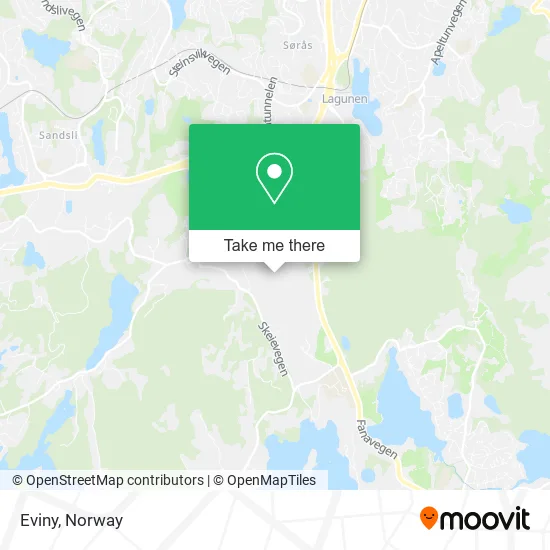 Eviny map