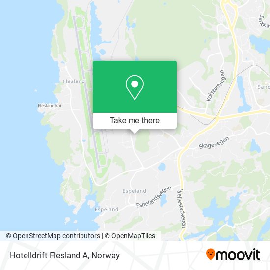 Hotelldrift Flesland A map