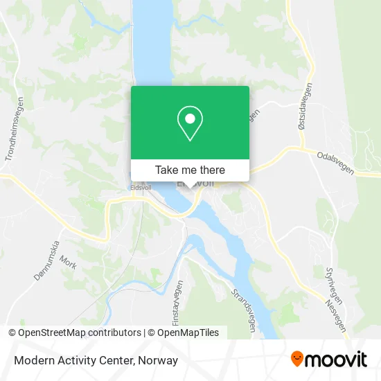 Modern Activity Center map