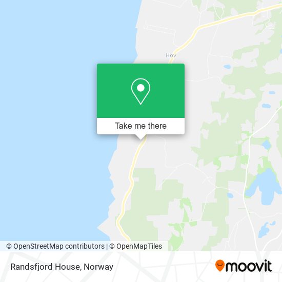 Randsfjord House map