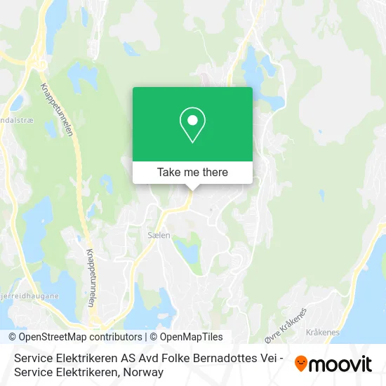 Service Elektrikeren AS Avd Folke Bernadottes Vei - Service Elektrikeren map