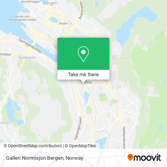 Galleri Normisjon Bergen map