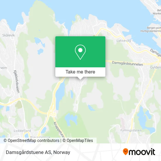 Damsgårdstuene AS map