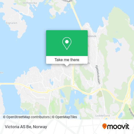 Victoria AS Be map