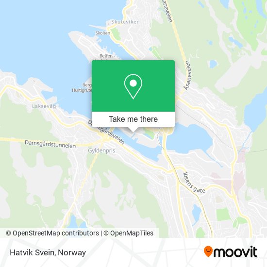 Hatvik Svein map