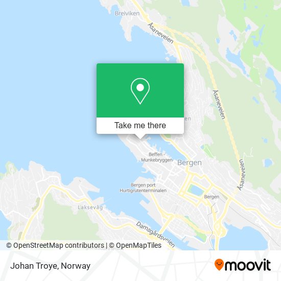 Johan Troye map