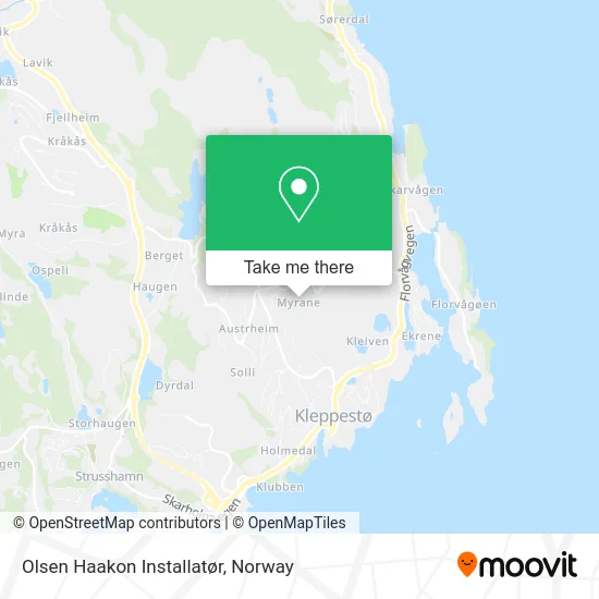 Olsen Haakon Installatør map