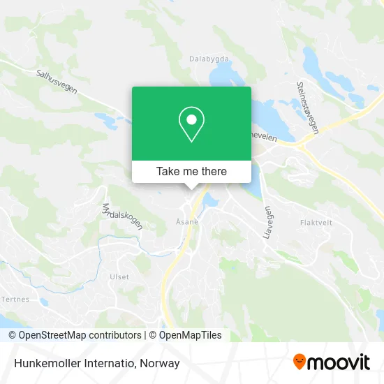 Hunkemoller Internatio map