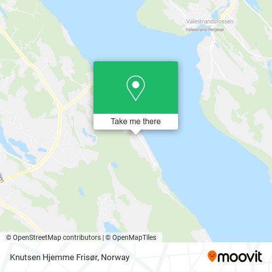Knutsen Hjemme Frisør map