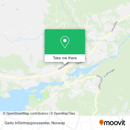 Geilo Informasjonssenter map