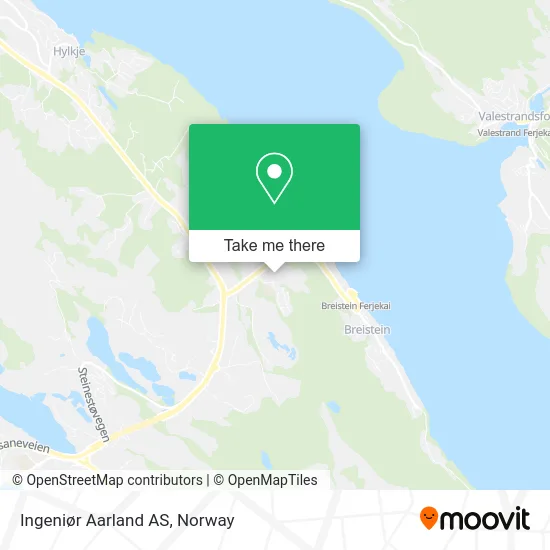 Ingeniør Aarland AS map