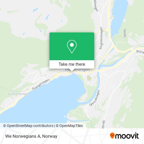 We Norwegians A map